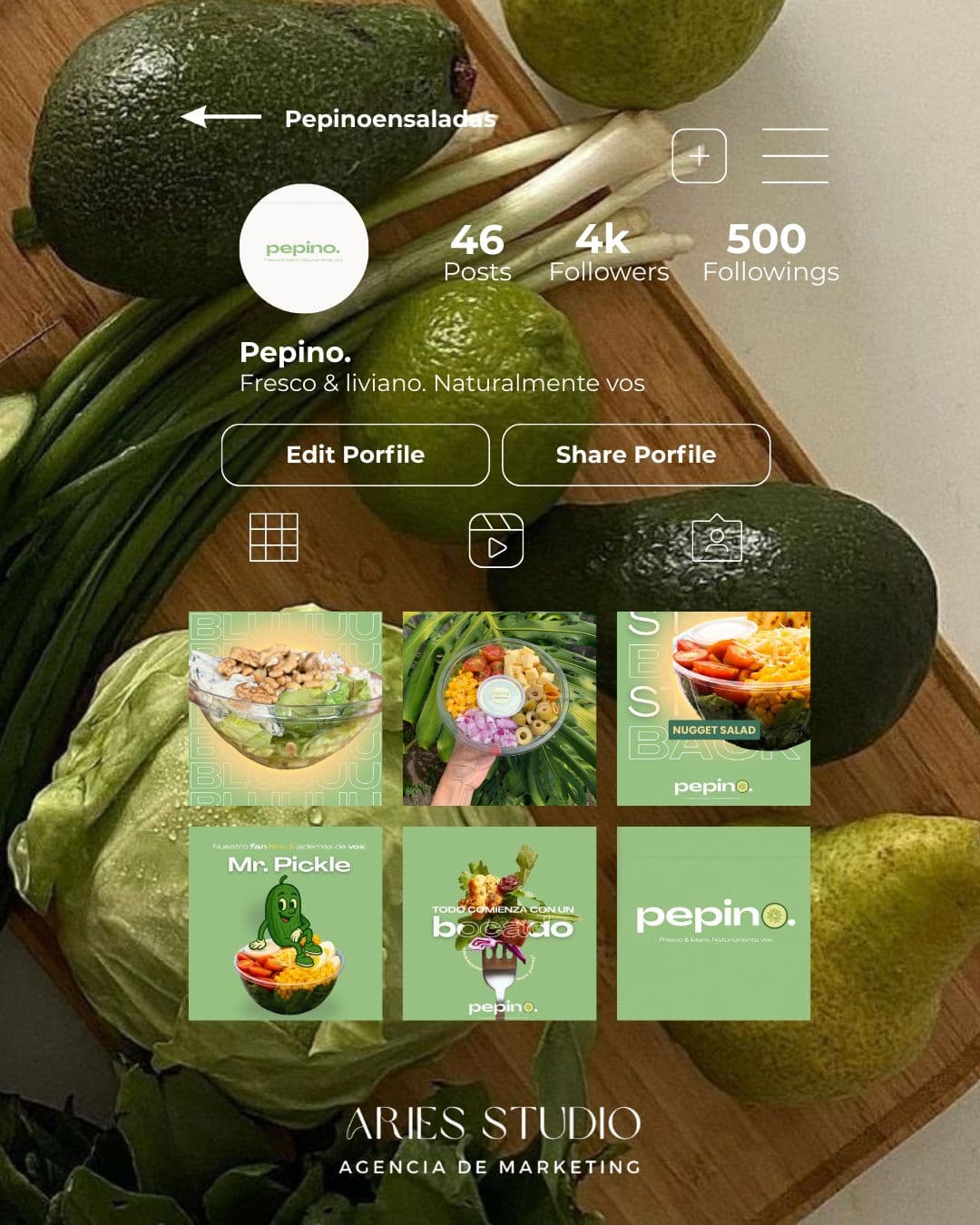 Feed de Pepino